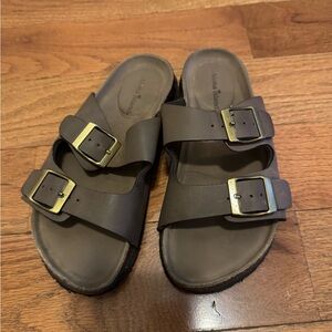 Aloha Island Kids Brown Sandals Size 3